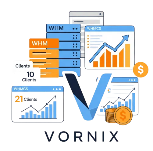 استضافة الموزعين من Vornix - WHM و cPanel مع دعم فني متخصص